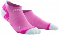 CEP Run Ultralight No Show Socks Damen Pink/Grau