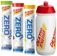 Dextro Energy Zero Calories Brausetabletten Probieraktion 3x80g + Trinkflasche