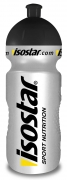 Isostar Trinkflasche 0,5l Silber/Schwarz