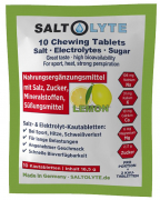 Saltolyte Chewing Tablets 10 Elektrolyt-Kautabletten