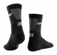 CEP Ultralight Compression Mid Cut Socks Herren Schwarz/Grau