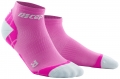 CEP Run Ultralight Low Cut Socks Damen Pink/Grau