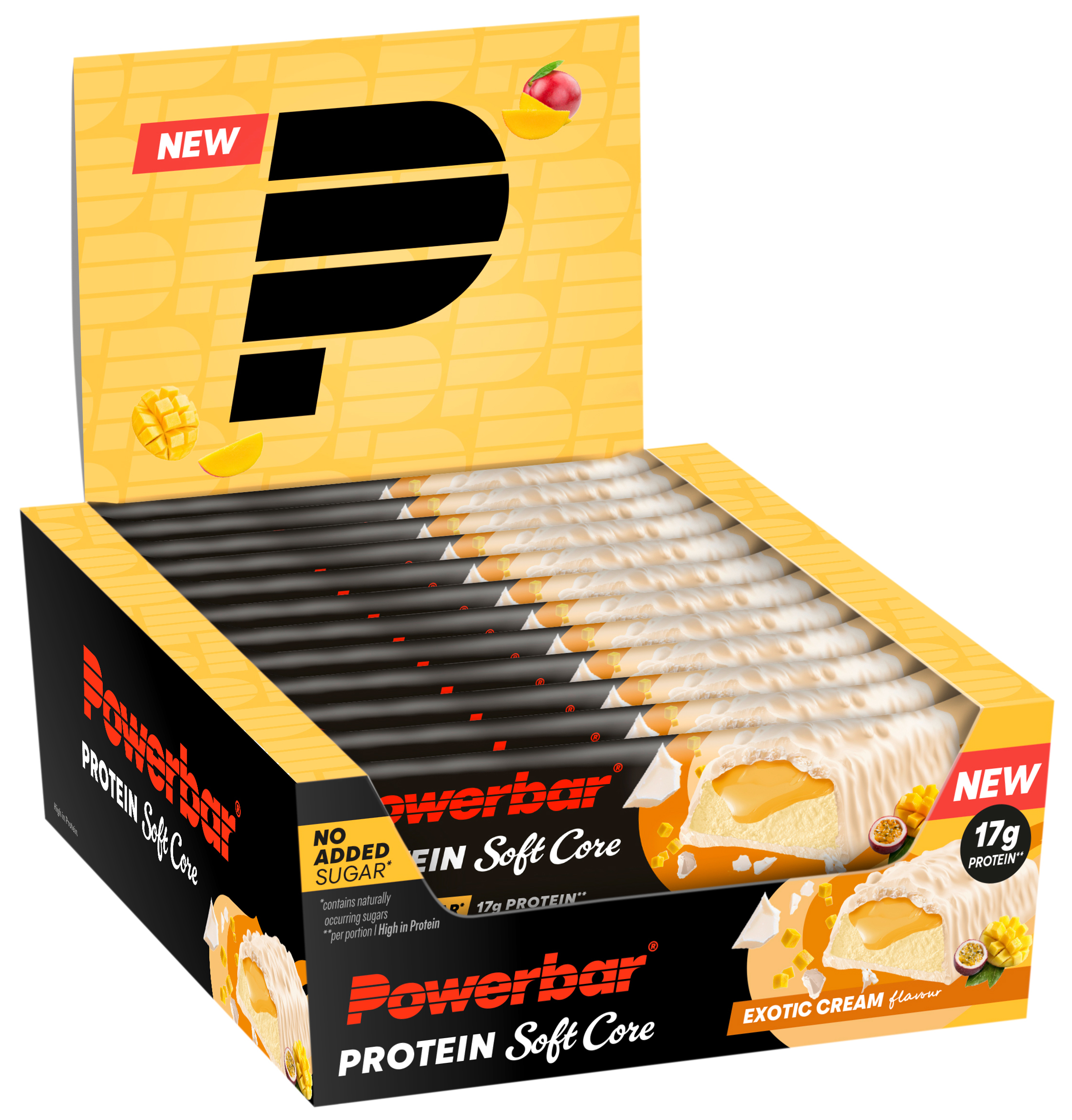 Powerbar Protein Soft Core Karton 12 Riegel 48g