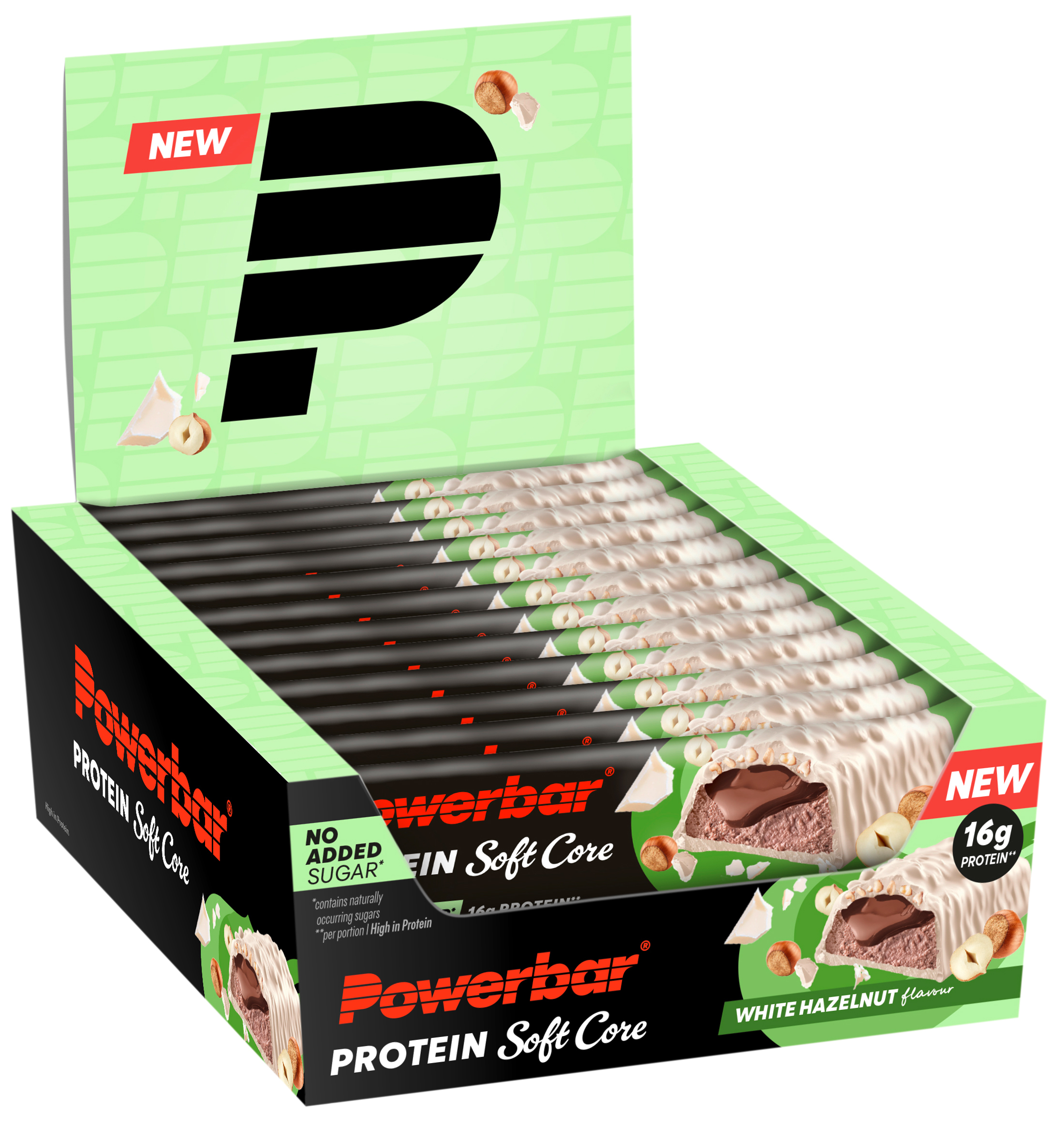 Powerbar Protein Soft Core Karton 12 Riegel 48g