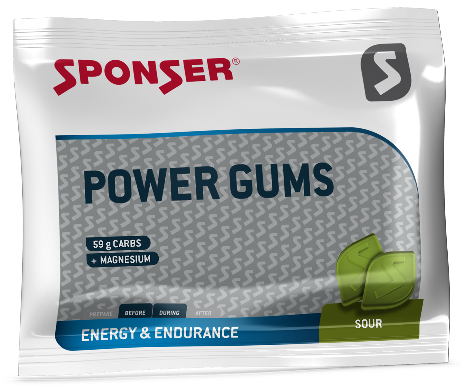 Sponser Power Gums 75g Beutel