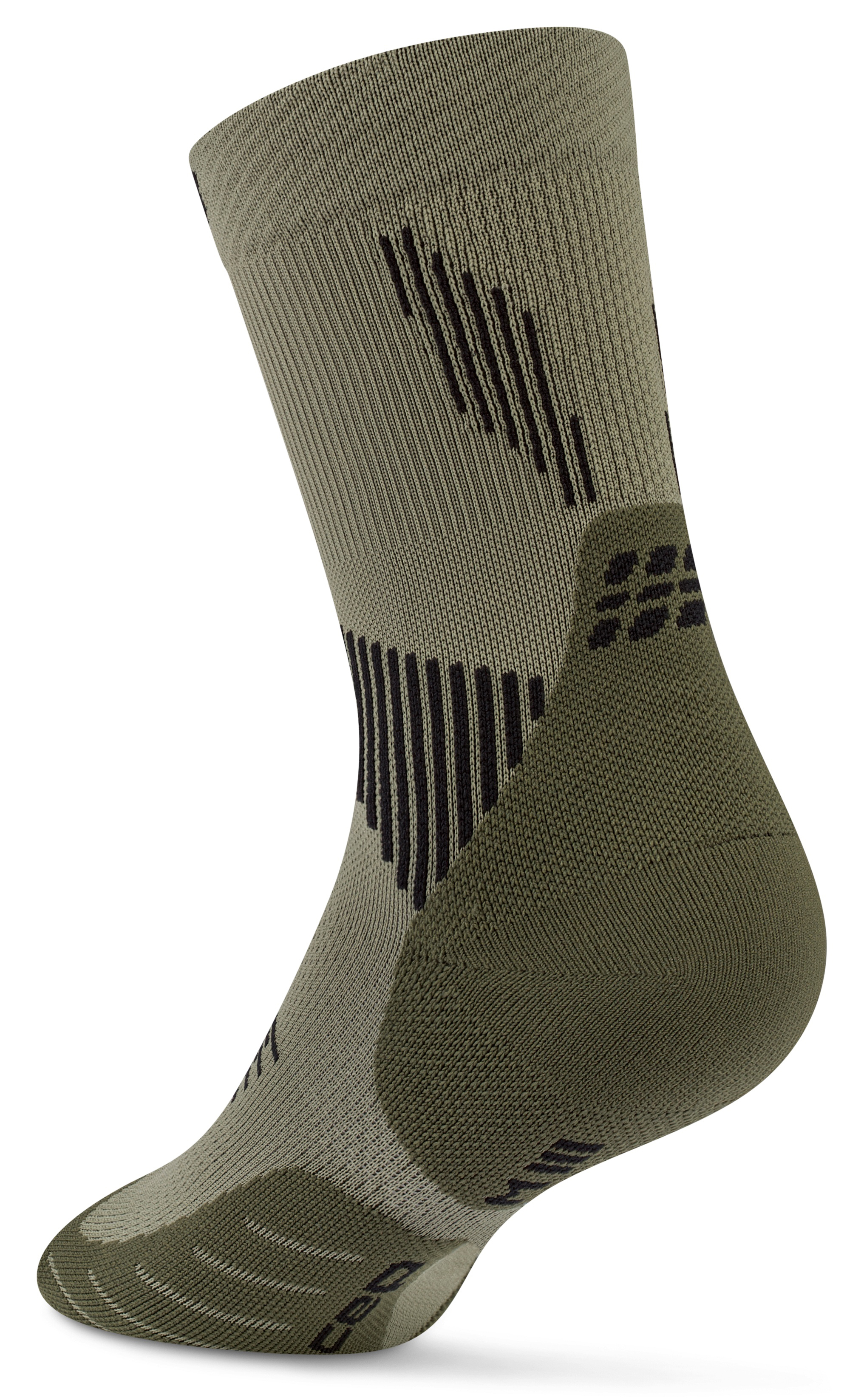 CEP Core Run Mid Cut Compression Socks 5.0 Herren Olive