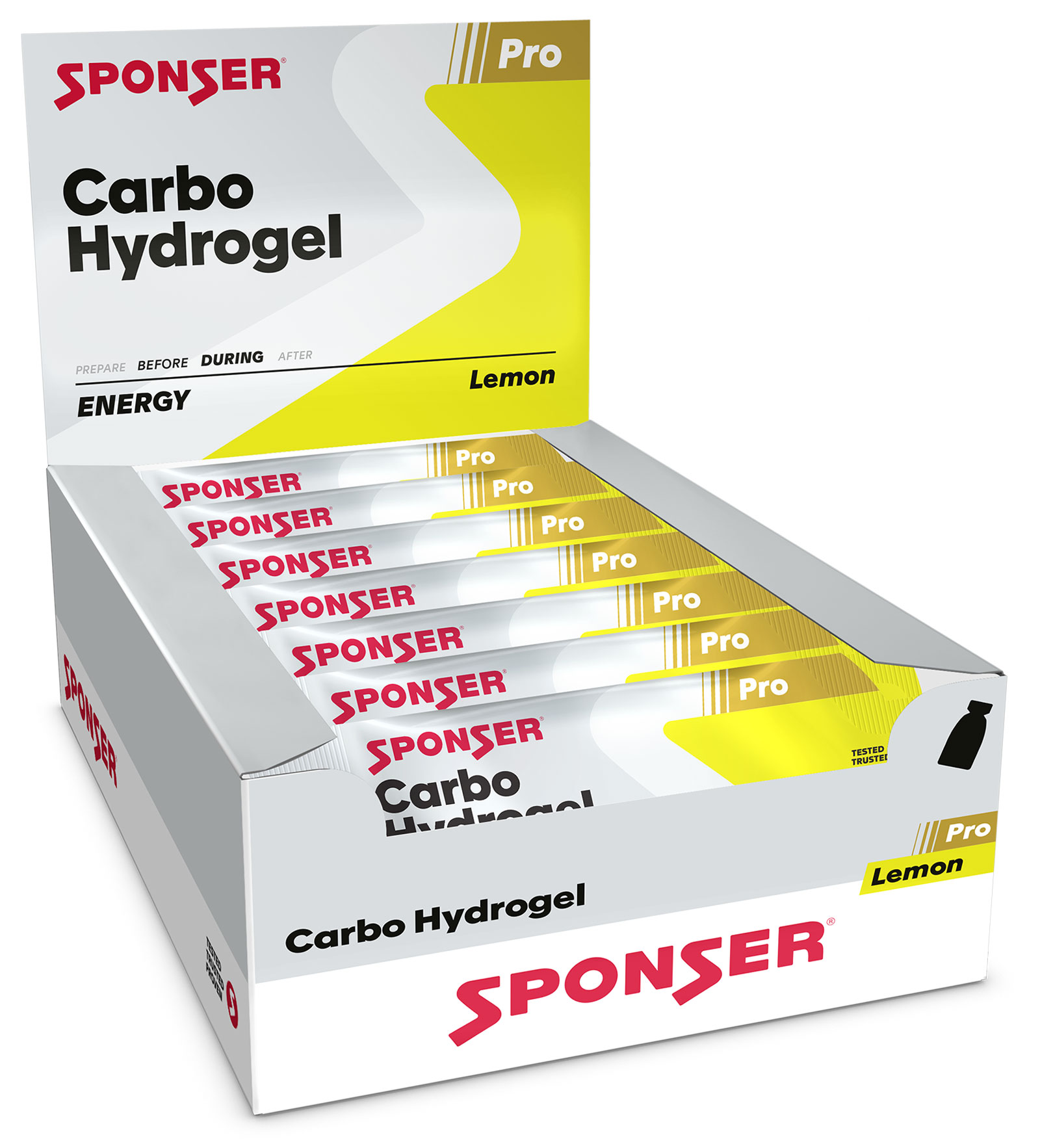 Sponser Carbo Hydrogel Box 20 Beutel 60g