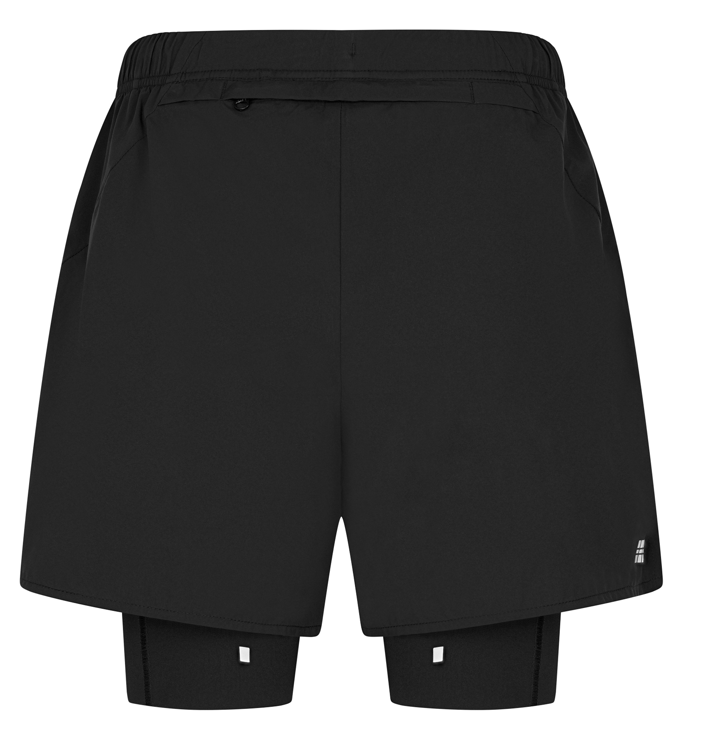 CEP Core Run Shorts 2in1 Damen Schwarz