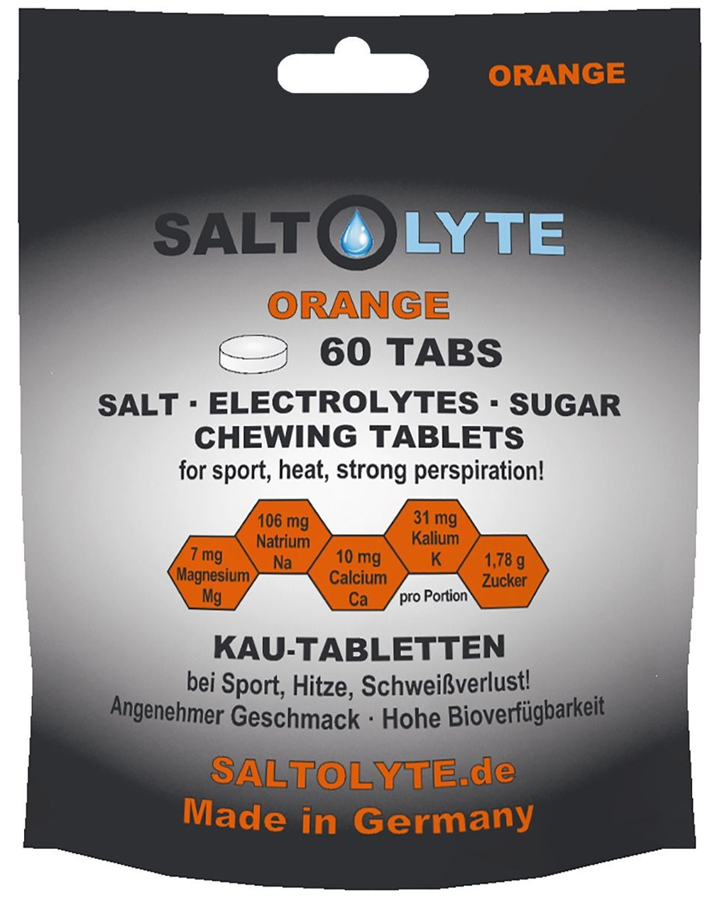 Saltolyte Chewing Tablets Beutel 60 Elektrolyt-Kautabletten