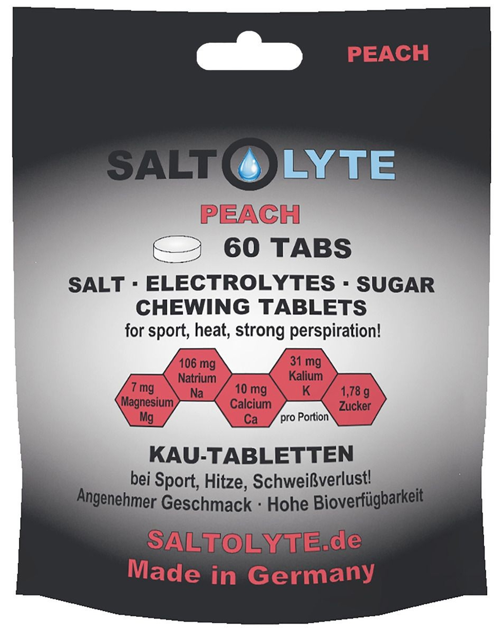 Saltolyte Chewing Tablets Beutel 60 Elektrolyt-Kautabletten