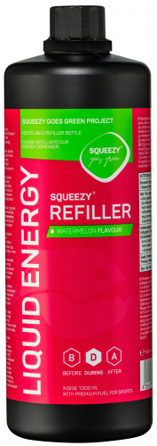 Squeezy Liquid Energy Gel Refiller 1000ml