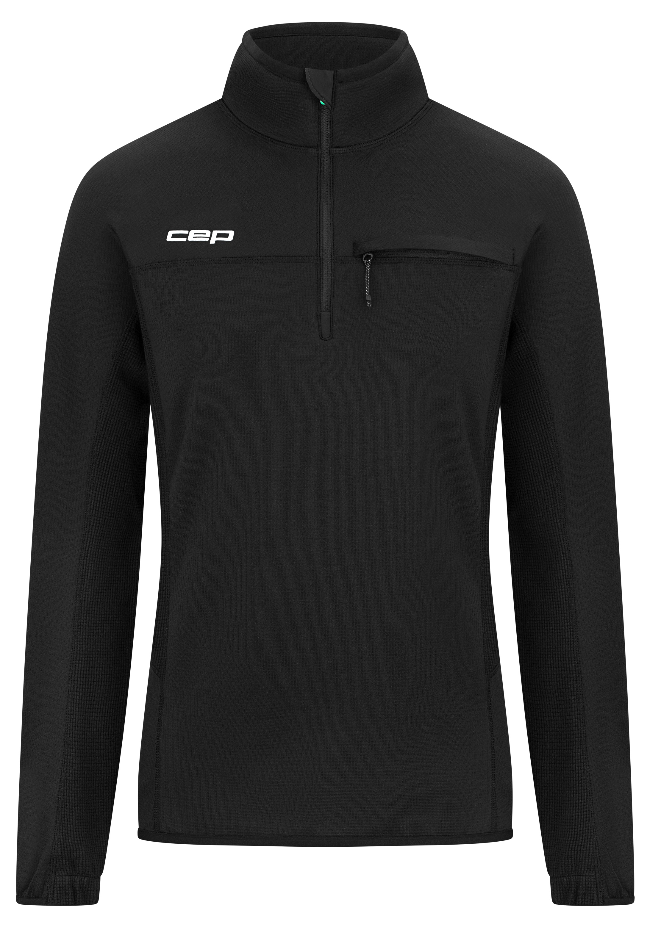 CEP Core Run Thermal Zip Shirt Long Sleeve 2.0 Damen Schwarz