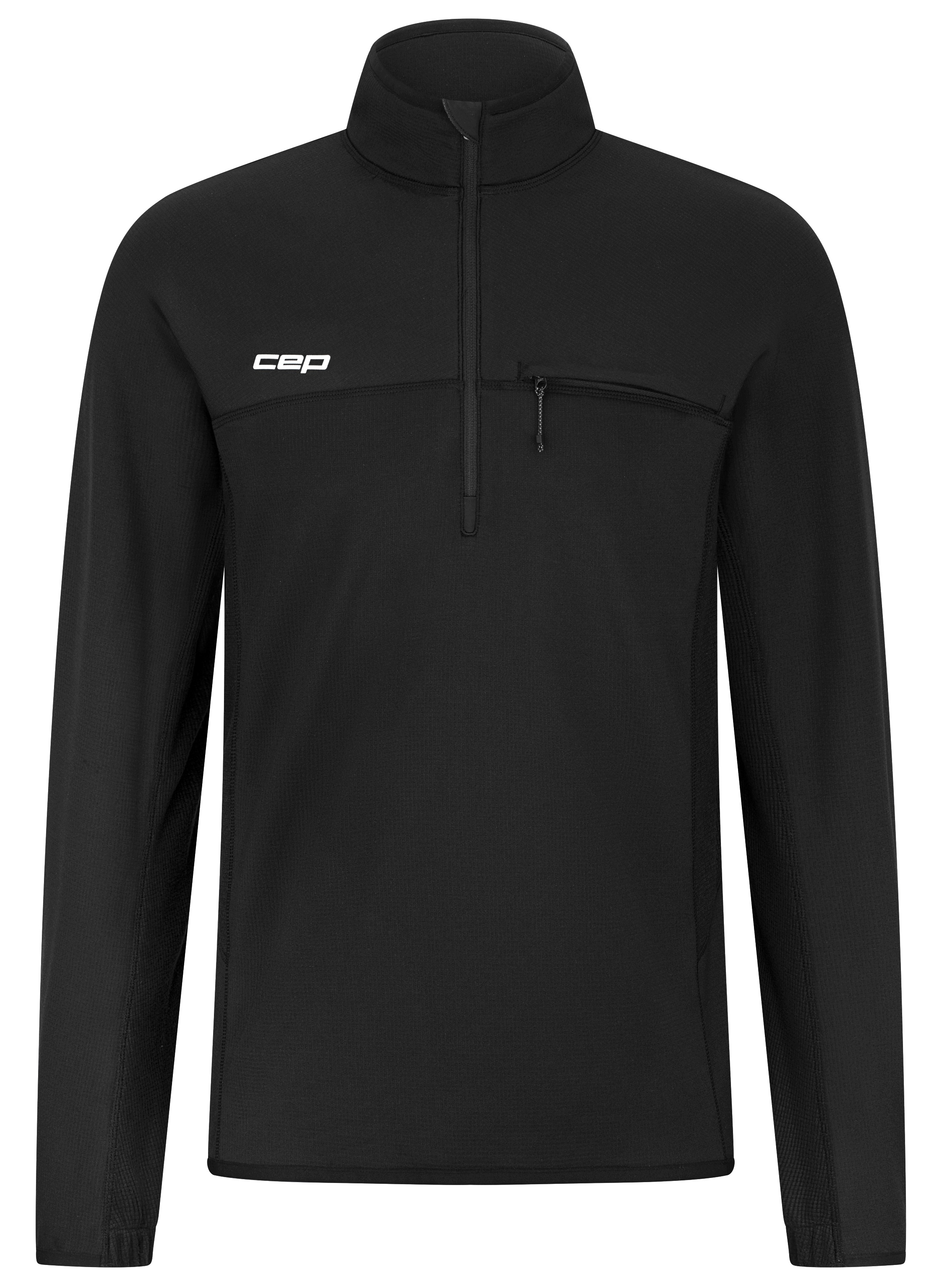 CEP Core Run Thermal Zip Shirt Long Sleeve 2.0 Herren Schwarz