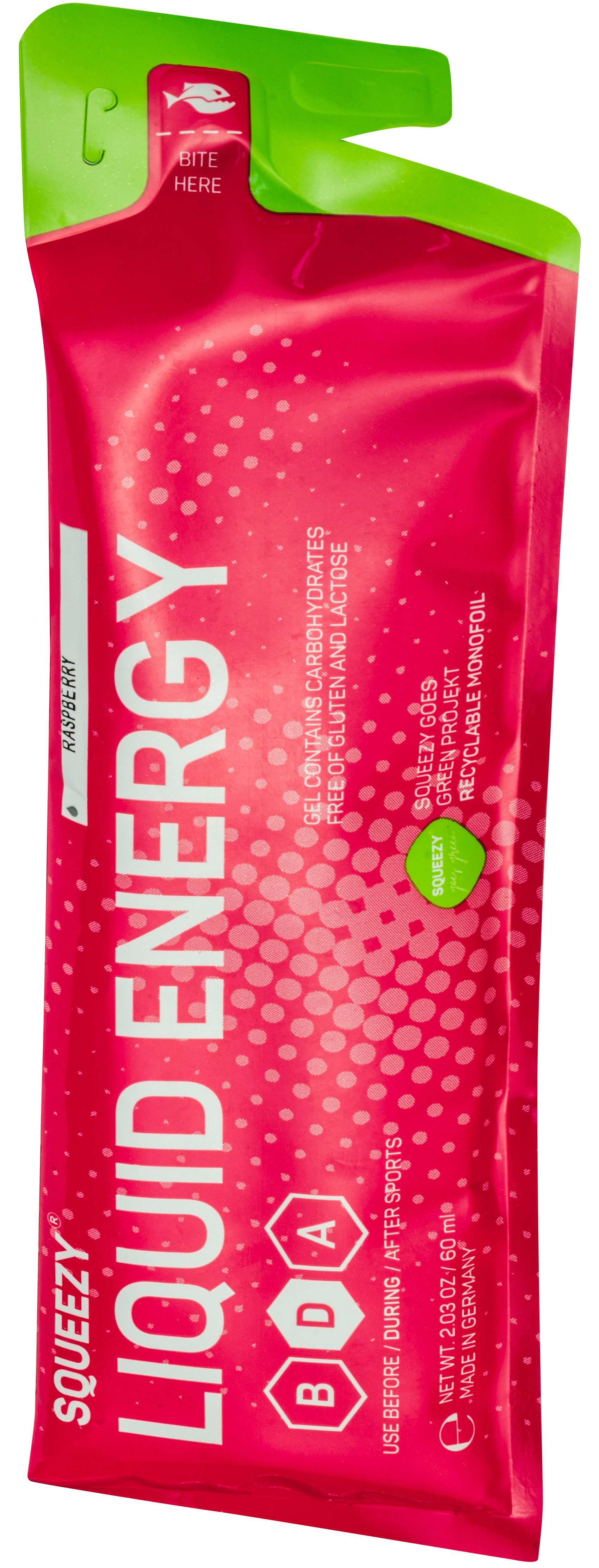 Squeezy Liquid Energy Drink Gel 60ml Beutel