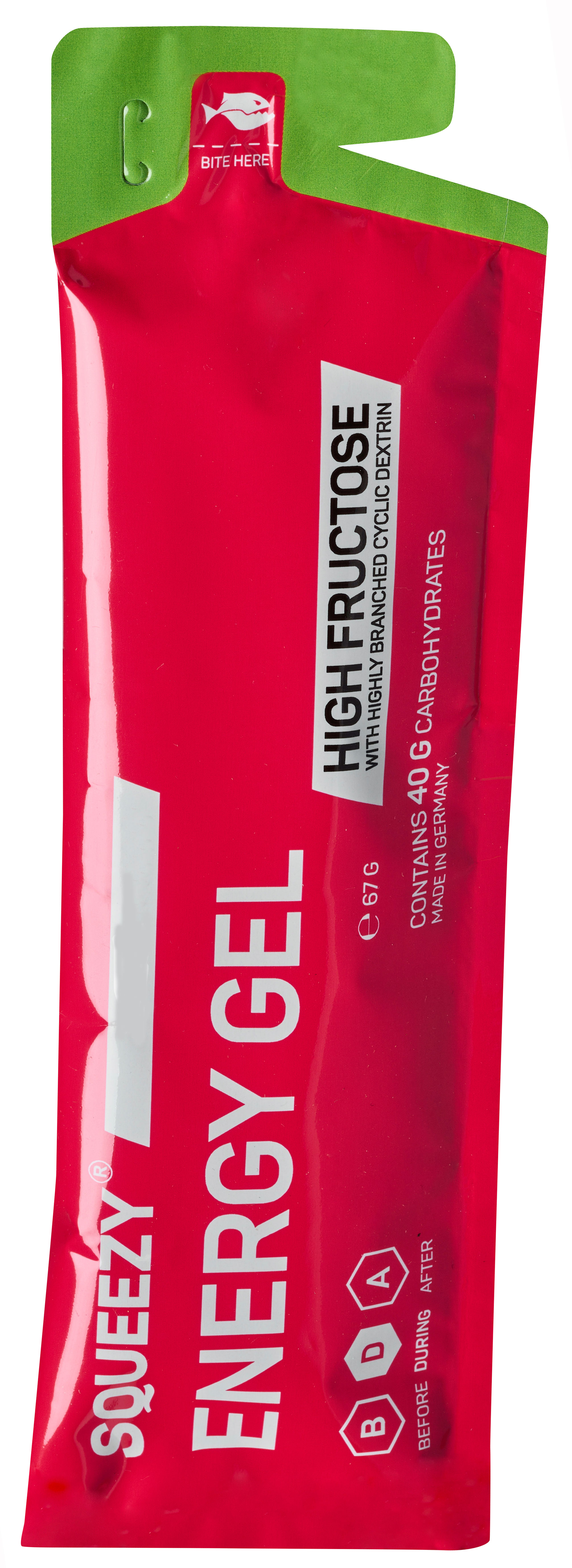 Squeezy Energy Gel High Fructose 67g Beutel